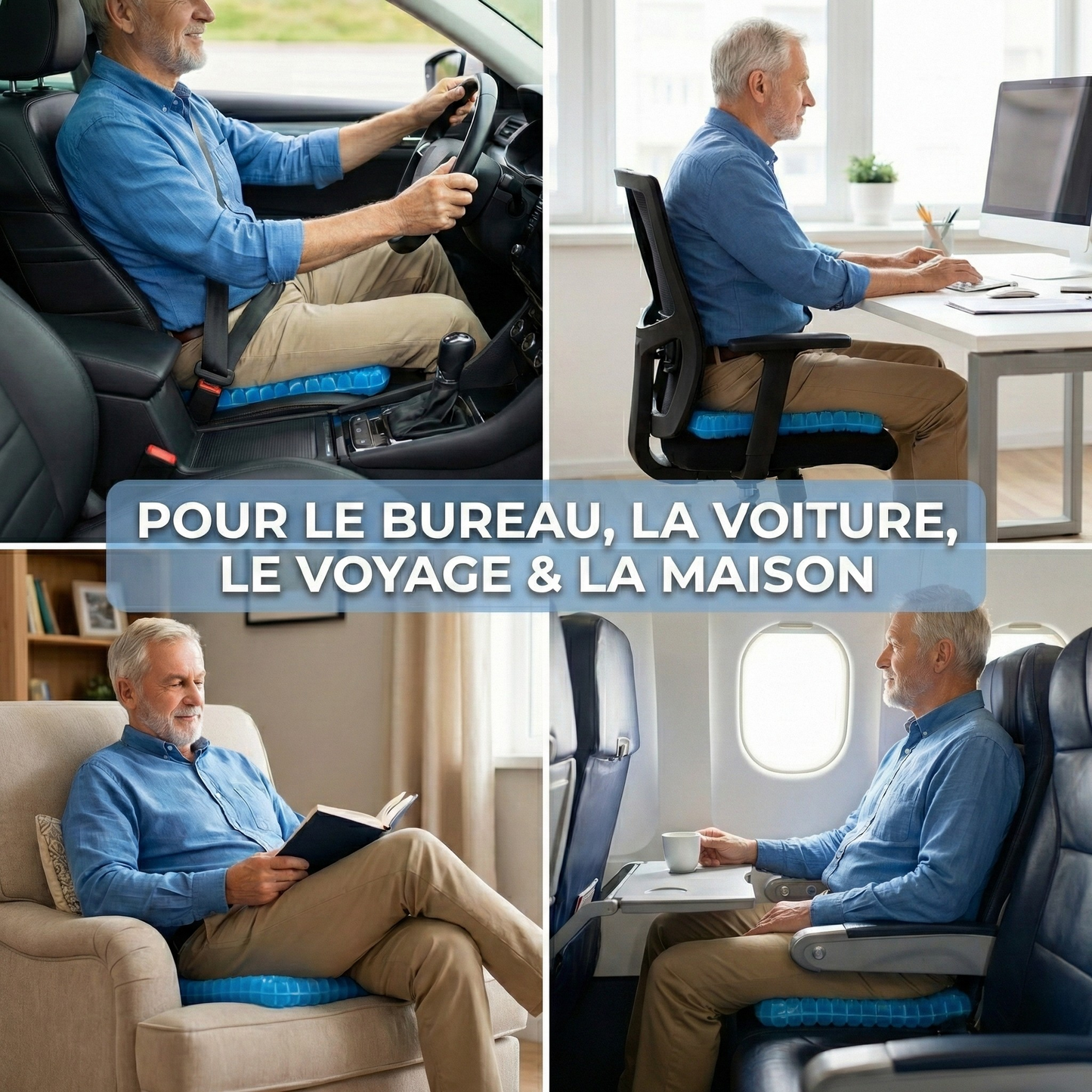 Apaiso - Coussin en gel